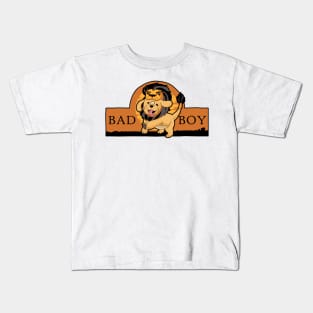 BAD BOY. The puppy lion Kids T-Shirt